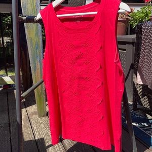 Beautiful Talbots eyelet top